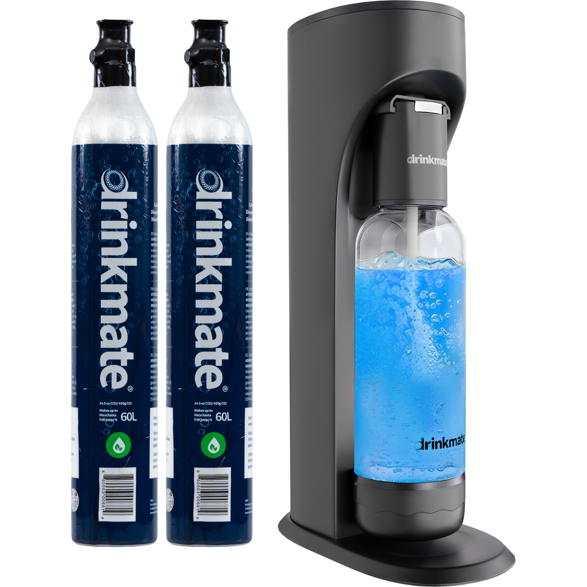 Drinkmate OmniFizz Sprudelwasser- und Sodabereiter, sprudelt jedes Get – Drinkmate EU